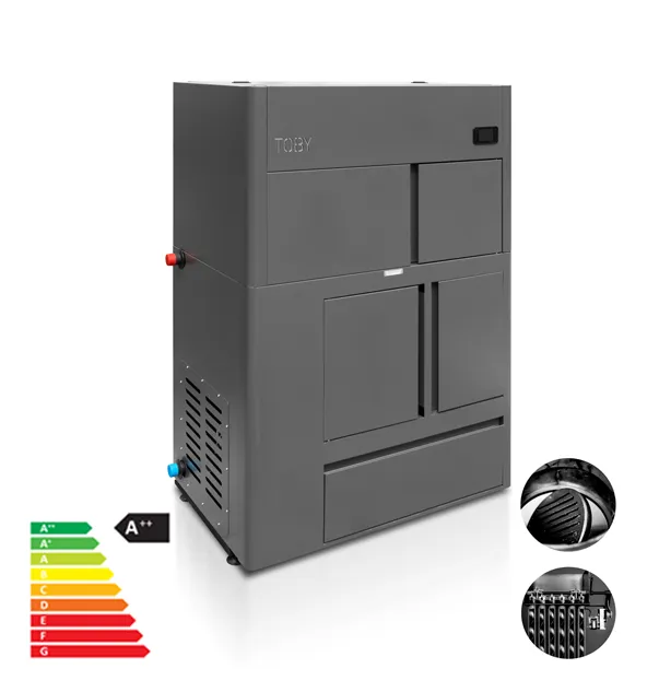 Kotao na pelet Termo mont TOBY 24kw Samociscenje - Slika 5